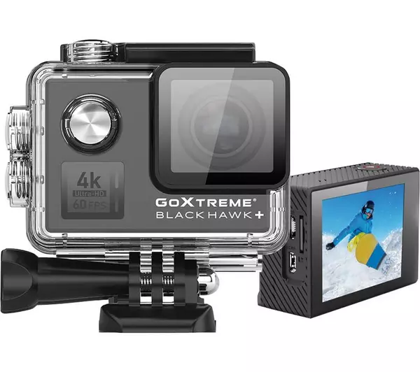 GOXTREME BlackHawk+ 4K Ultra HD Action Camera - Black