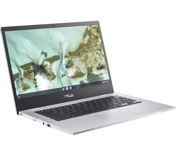 ASUS CX1 14" Chromebook - Intel® Pentium® Silver, 64 GB eMMC, Silver