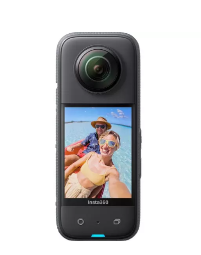 INSTA360 X3 4K Ultra HD 360 Action Camera - Black