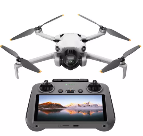 DJI Mini 4 Pro Drone with RC 2 Controller - Grey
