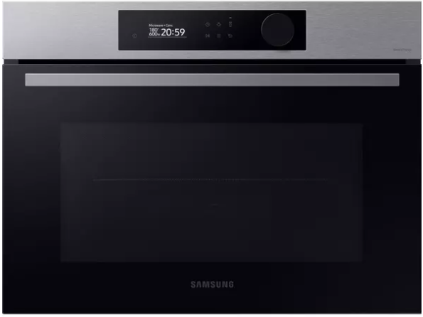 SAMSUNG NQ5B5763DBS/U4 Built-in Compact Combination Microwave - Stainless Steel