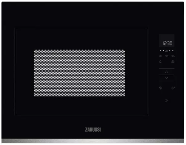 ZANUSSI ZMBN4SX Built-in Solo Microwave - Black & Stainless Steel